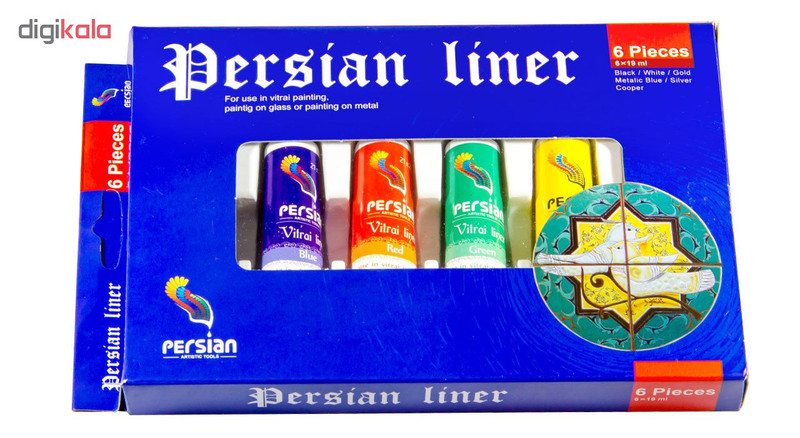 خمیر دورگیر پرشین مدل ساده بسته شش عددی