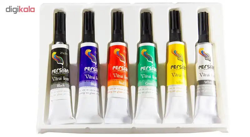 خمیر دورگیر پرشین مدل ساده بسته شش عددی