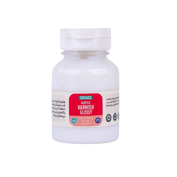 وارنیش سوداکو مدل براق حجم 125 میلی لیتر