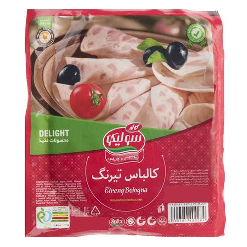 کالباس تیرنگ سولیکو مقدار 300 گرم