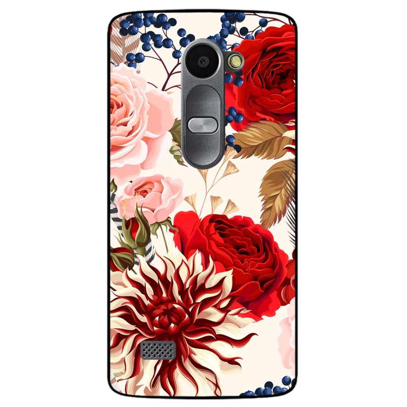 کاور مگافون طرح گل مدل 7350 مناسب برای گوشی موبایل ال جی Leon      