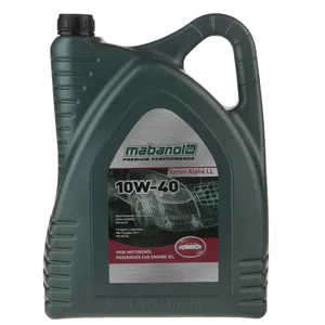 روغن موتور مبانول کد SL 10W-40 حجم 5 لیتر
