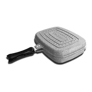 تابه دوطرفه تفلون تابان مدل 23932 با پوشش گرانیت سایز 32