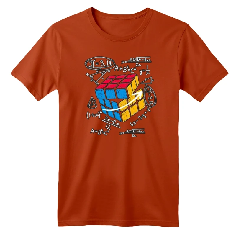 تی شرت آستین کوتاه بچگانه مدل مکعب روبیک