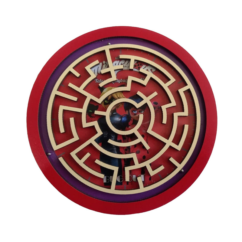 بازی فکری طرح ماز مدل دختر کفشدوزکی کد F232