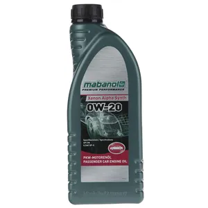 روغن موتور مبانول کد SN 0W-20 حجم 1 لیتر