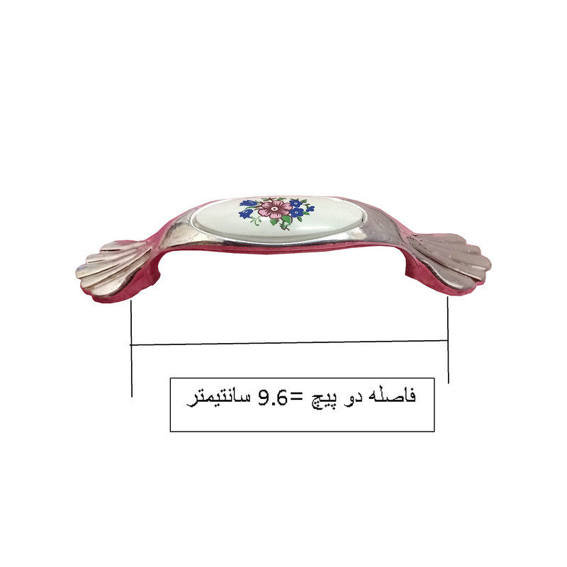 دستگیره کابینت مدل KHAN96 بسته 5 عددی دستگیره کابینت مدل KHAN96 بسته 5 عددی