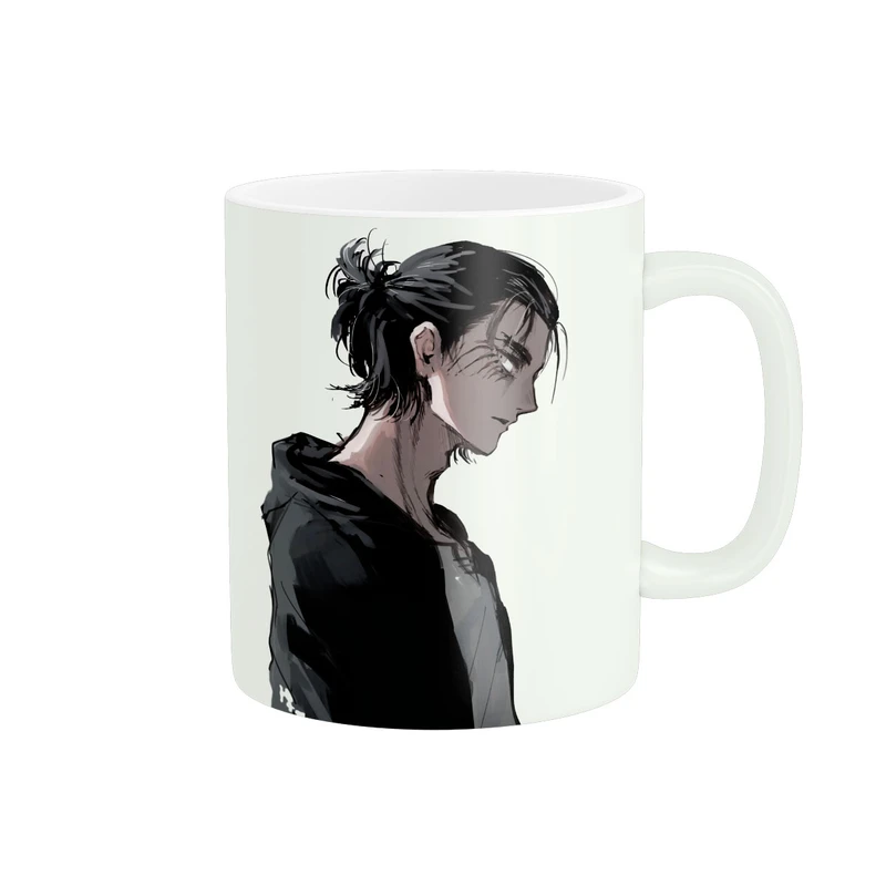 ماگ پادآفرین طرح انیمه اتک ان تایتان - ارن ییگر  Attack on Titan کد 0014
