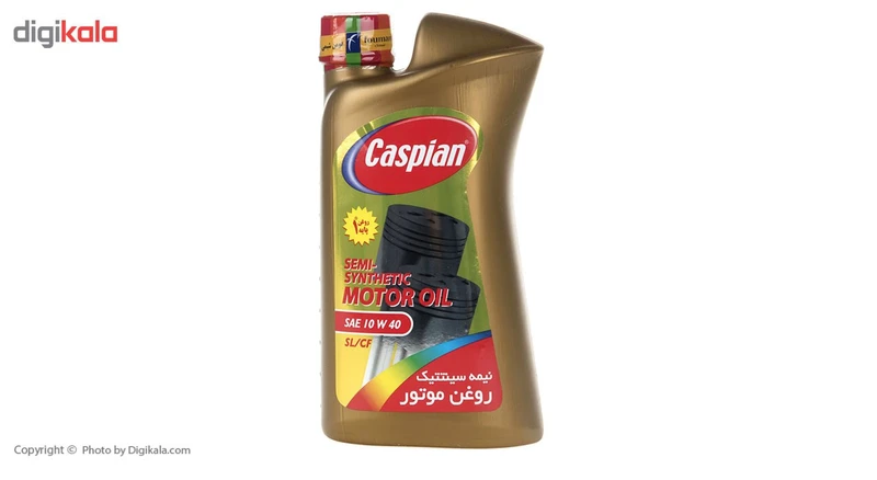 روغن موتور خودرو کاسپین مدل Semi Synthetic حجم 950 میلی لیتر عکس شماره 2