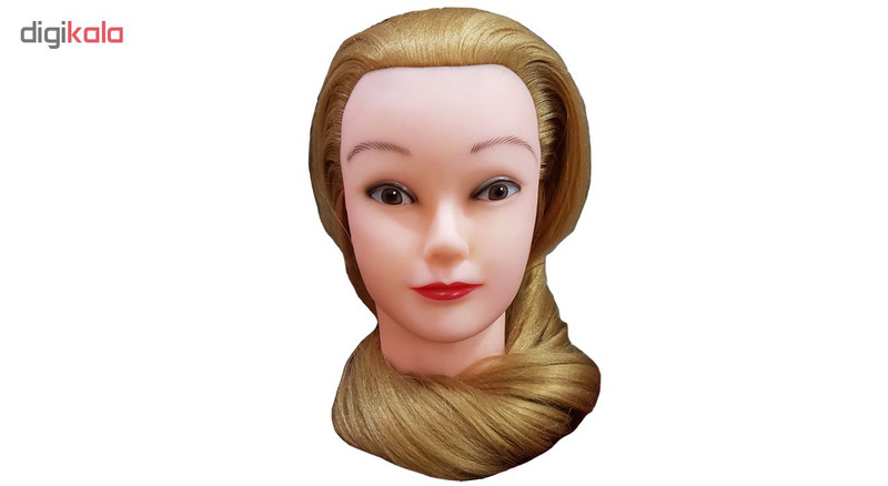 مانکن مو مخصوص شینیون و بافت کد 04