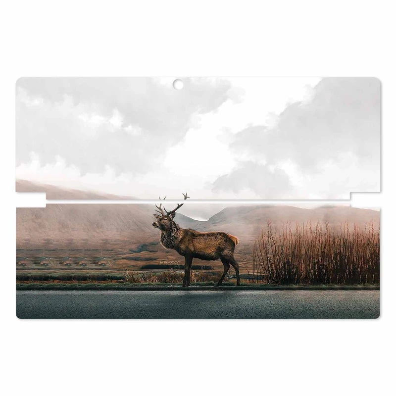 برچسب پوششی ماهوت مدل Horned Deer مناسب برای تبلت لنوو Miix 510 2016