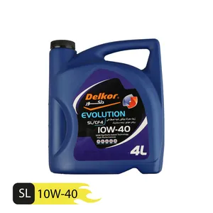 روغن موتور دلکور مدل 10w40-الف حجم 4 لیتر