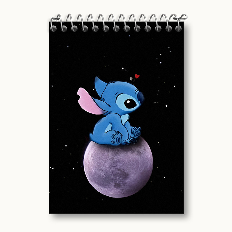 دفتر یادداشت 50 برگ خندالو مدل استیچ (Stitch) کد 37186