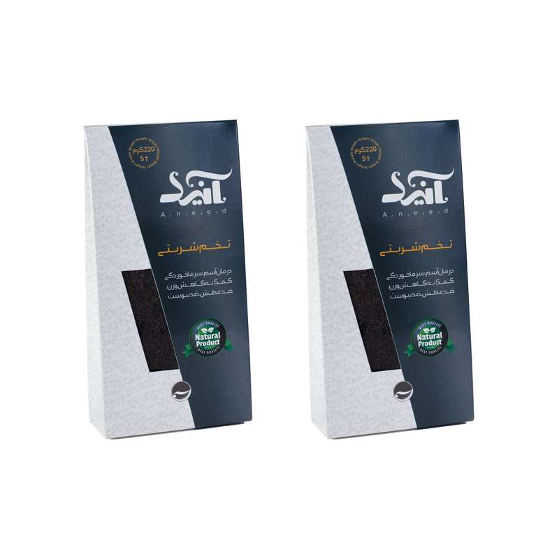 تخم شربتی آنید - 240 گرم بسته 2 عددی