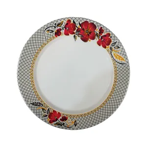 بشقاب غذاخوری مدل لاله وحشی کد 714