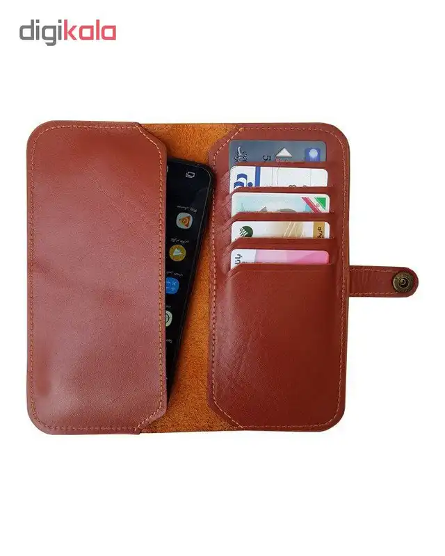 کیف پول و موبایل چرم زانکو مدل KM-220