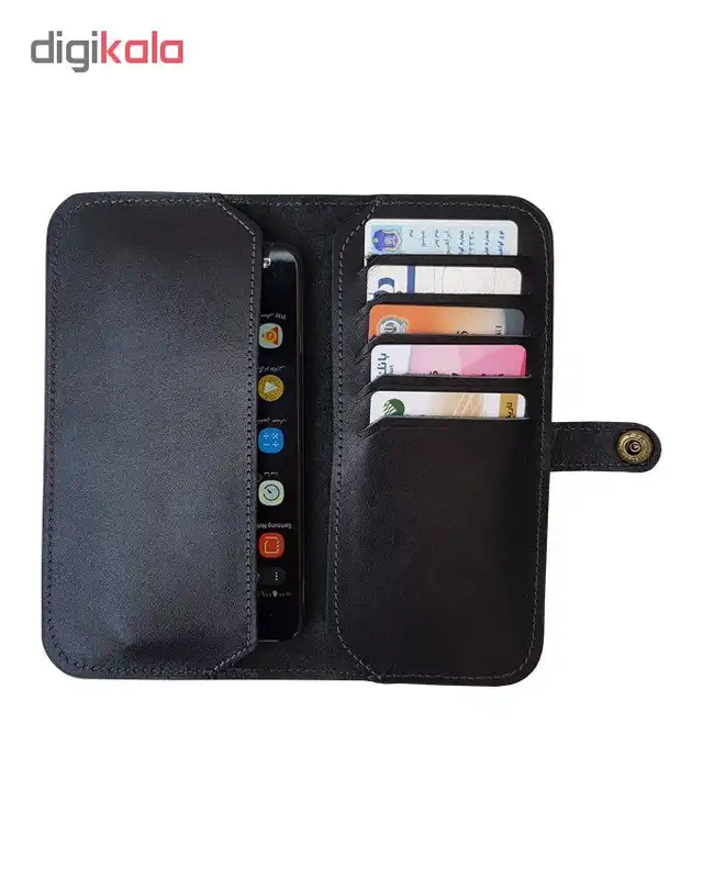 کیف پول و موبایل چرم زانکو مدل KM-220