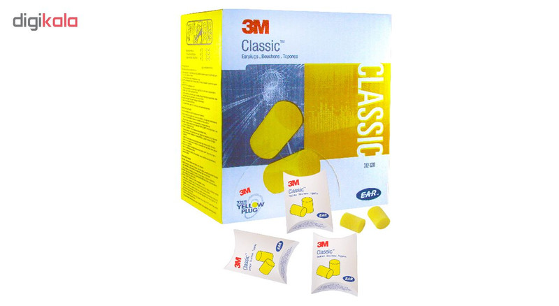 گوش گیر اسفنجی تری ام مدل Classic بسته 50 جفتی