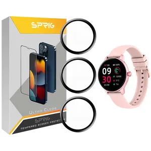 محافظ صفحه نمایش نانو اسپریگ مدل SPG مناسب برای ساعت هوشمند ایمیلب W11 بسته سه عددی