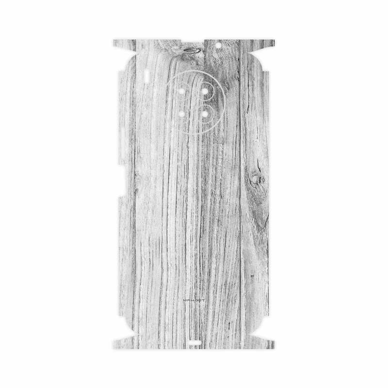 برچسب پوششی ماهوت مدل White-Wood-FullSkin مناسب برای گوشی موبایل هوآوی Nova 8i