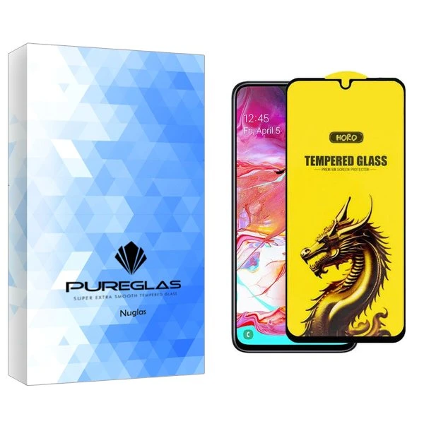 محافظ صفحه نمایش پیور گلس مدل NueGlas Y-Horo مناسب برای گوشی موبایل سامسونگ Galaxy A70
