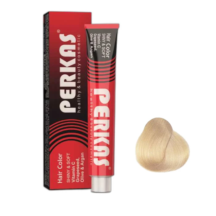 رنگ مو پرکاس شماره N10-10.0 حجم 100 میلی‌لیتر رنگ بلوند پلاتینه