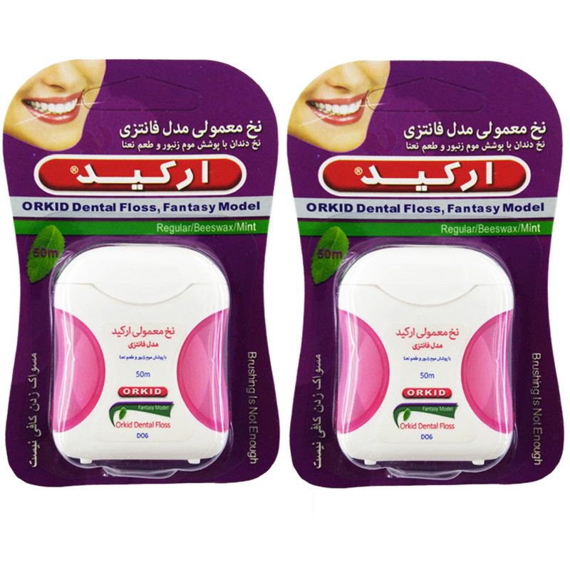 نخ دندان ارکید مدل Pink New Fantasy بسته 2 عددی نخ دندان ارکید مدل Pink New Fantasy بسته 2 عددی