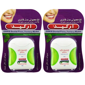 نخ دندان ارکید مدل Green New Fantasy بسته 2 عددی