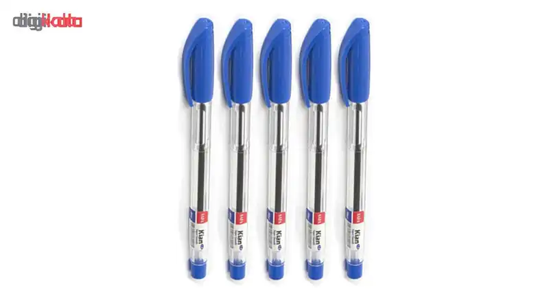 خودکار کیان قطر نوشتاری 1 میلی متر بسته 5 عددی