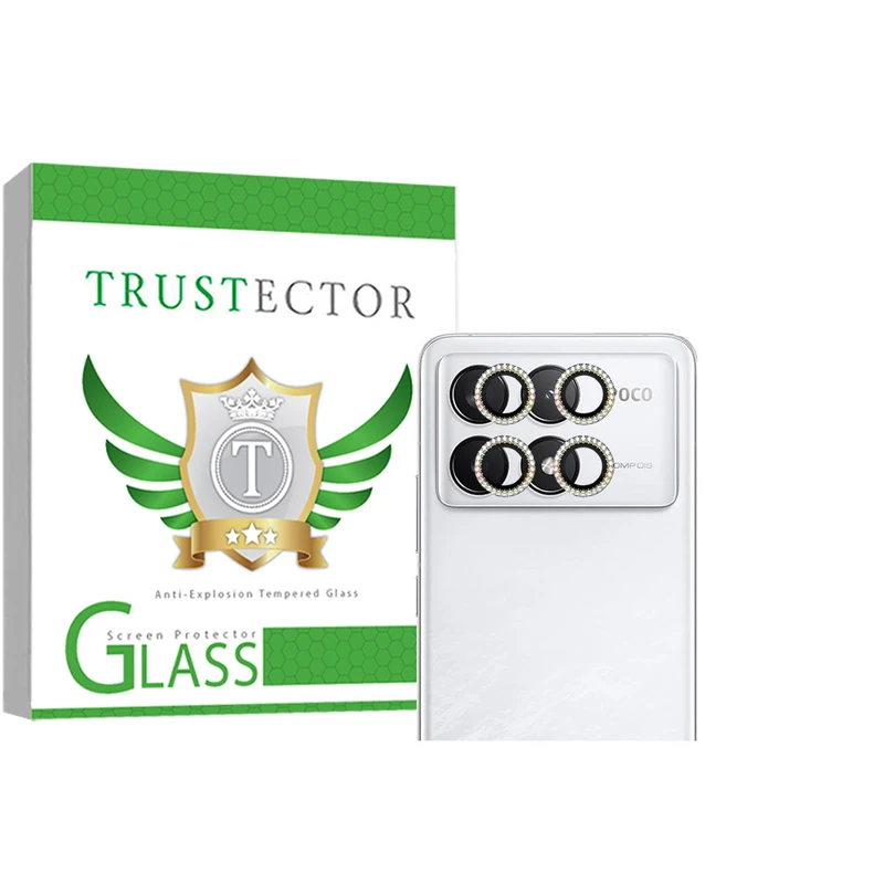 محافظ لنز دوربین تراستکتور مدل NEGLET مناسب برای گوشی موبایل شیائومی Xiaomi Poco F6 Pro 5G