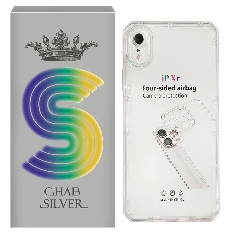 کاور قاب سیلور مدل ژله ای مناسب برای گوشی موبایل اپل iPhone XR