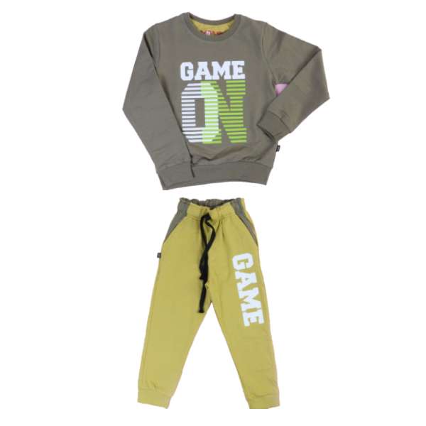 ست سویشرت و شلوار پسرانه مدل nb671