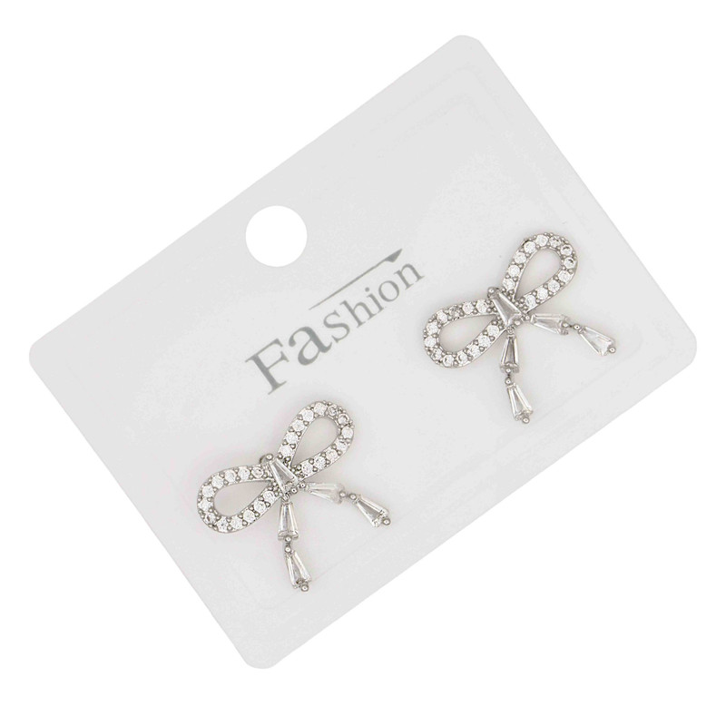 گوشواره دخترانه مدل پروانه بینهایت