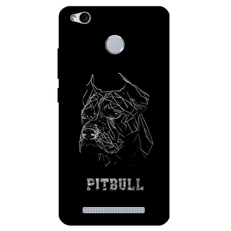 کاور مگافون طرح پیتبول مدل 1883 مناسب برای گوشی موبایل شیائومی Redmi 3 / 3S / 3 Pro 