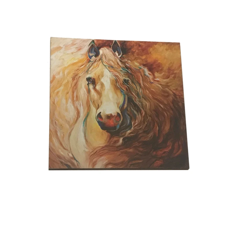 تابلو طرح اسب مینیاتوری