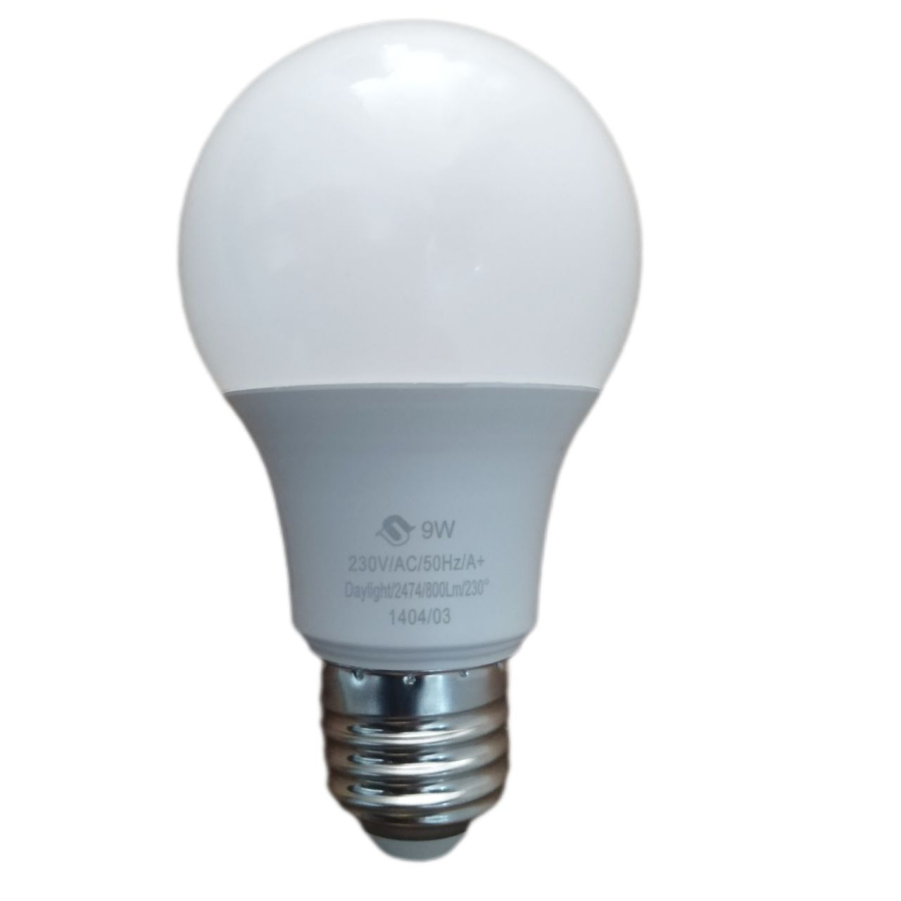 لامپ اس ام دی 9 وات پارس شوان مدل حبابی پایه E27 بسته 6 عددی