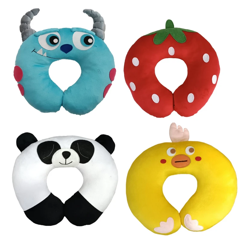 بالش دور گردنی مدل عروسکی 4 بسته 4 عددی