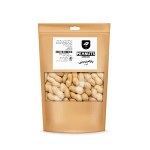 بادام زمینی با پوست نمکی کلاسیک جمع - 120 گرم 