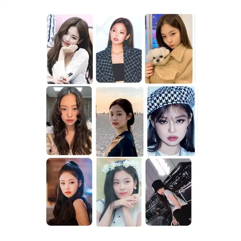 استیکر کارت مدل PH_460 طرح فتوکارت بلک پینگ black ping مجموعه 9عددی