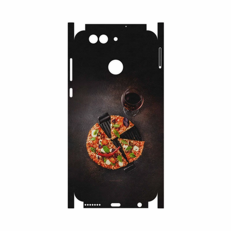 برچسب پوششی ماهوت مدل Pizza-FullSkin مناسب برای گوشی موبایل هوآوی Nova 2 Plus