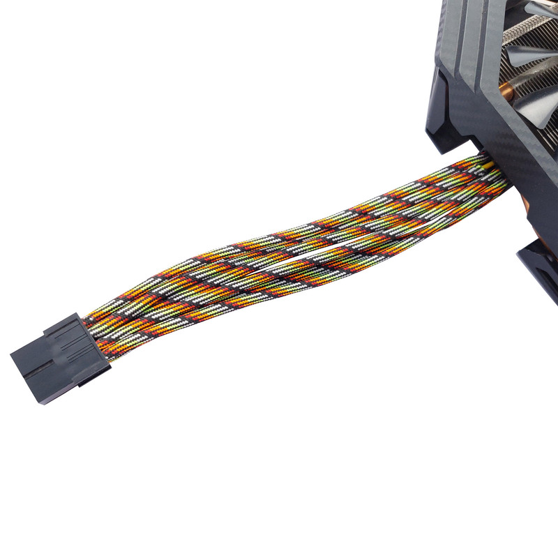 کابل برق کارت گرافیک 8 پین به 8 پین مدل ST1 طول 0.2 متر