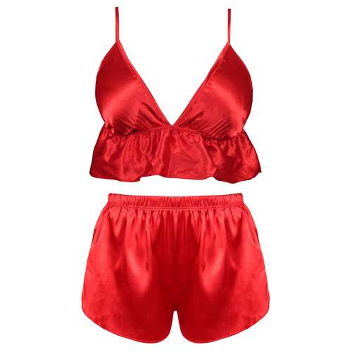 لباس خواب زنانه فیتن فرخ زادی مدل 3684-526 رنگ قرمز