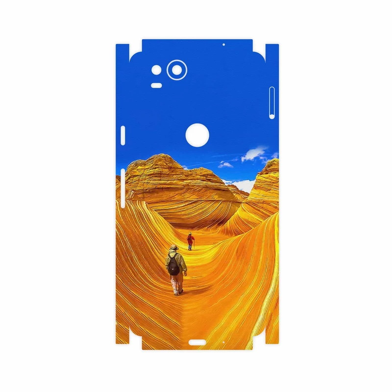 برچسب پوششی ماهوت مدل Amazing Rocks-FullSkin مناسب برای گوشی موبایل گوگل Pixel 2