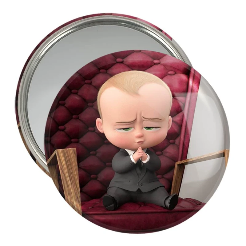آینه جیبی خندالو مدل بچه رئیس Boss Baby  کد 12525