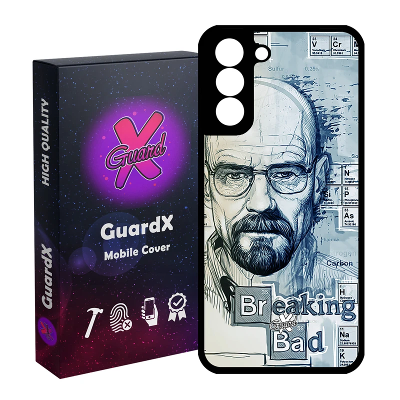 کاور گارد ایکس طرح Breaking Bad مدل Glass10202 مناسب برای گوشی موبایل سامسونگ Galaxy S21 FE