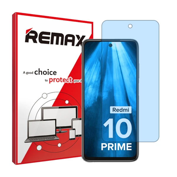 محافظ صفحه نمایش آنتی بلو ریمکس مدل Resistant مناسب برای گوشی موبایل شیائومی Redmi 10 Prime 