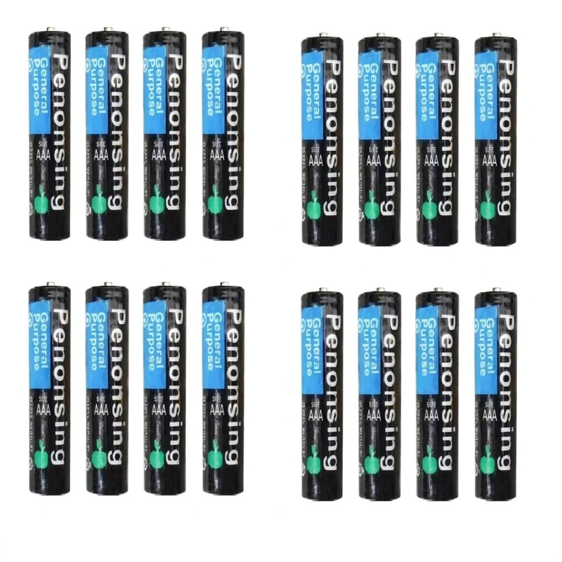 باتری نیم قلمی پنانسینگ مدل R03 بسته 16 عددی
