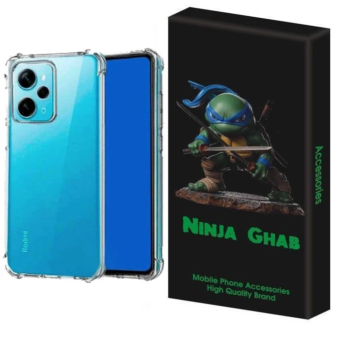 کاور نینجا قاب مدل ژله ای کپسول دار مناسب برای گوشی موبایل شیائومی Redmi 12