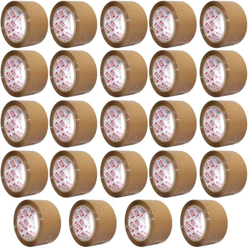 چسب پهن رازی مدل 90YRD عرض 5 سانتی متر بسته 24 عددی