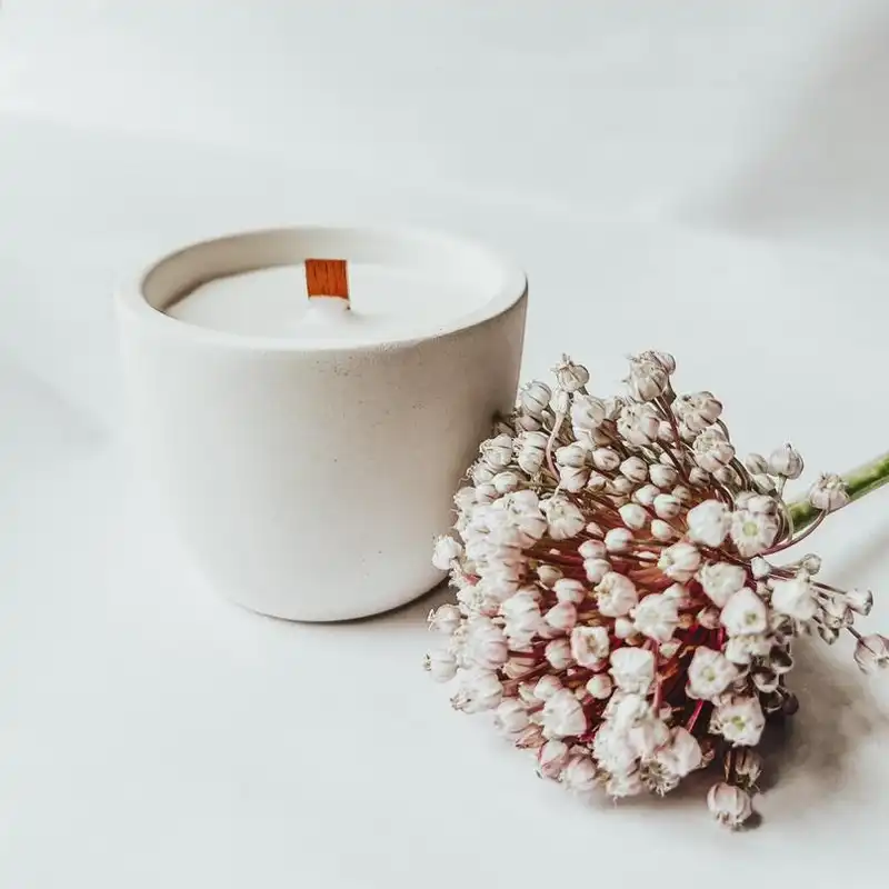 شمع دست ساز مدل بتنی مجموعه 3 عددی